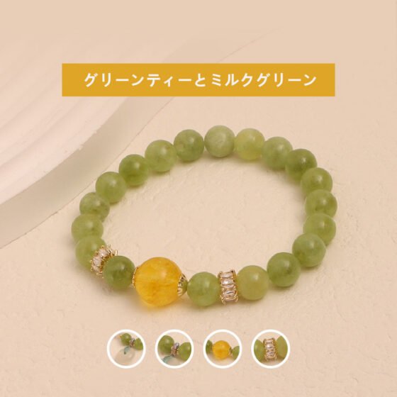 [開運 金運 仕事運 ] 天然石 ブレスレット 8MM ストロベリークォーツ 天然石ブレスレットパワース トーンブレスレッ スアクセサリー            WRTA-BR-413