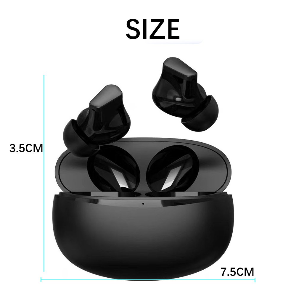 ワイヤレスイヤホン bluetooth イヤホン 高音質 EDR搭載 iPhone Android bluetooth5.3 自動ペアリング 長時間再生 Type‐C充電 IPX4防水 AAC対応 片耳 通話 A-06 - 画像 (10)